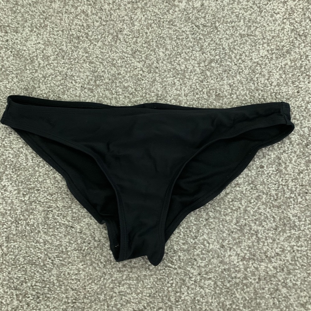 Black swimsuit bottoms